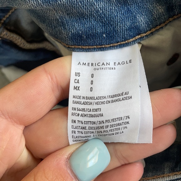Super hi-rise American eagle shorts NWOT - Picture 7 of 7